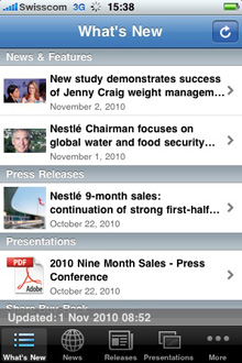 iPhone screenshot