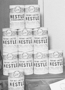Condensed milk tins