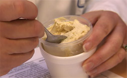 Light ice-cream: Low Temperature freezing – ½ the fat with all the pleasure