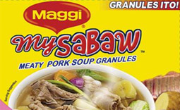 Meaty soup granules