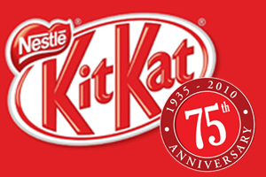 Kit Kat 75th birthday