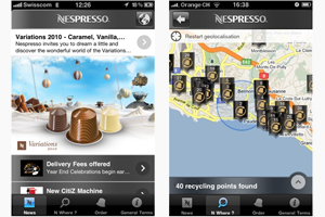 Nespresso app