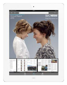 New iPad app with the Annual Report