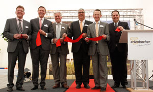 Cutting the ribbon ceremony