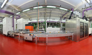 New confectionery production line at Nestlé's factory in La Penilla de Cayon, Spain