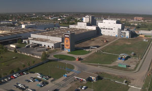Nestlé's soluble coffee factory in Timashevsk, Russia
