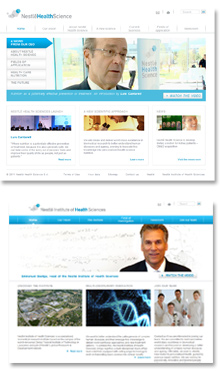 New websites