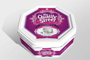 Quality Street Royal Wedding tin