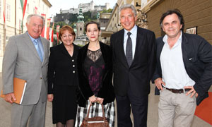Participants in the Nestlé roundtable at the Salzburg Festival 2011 