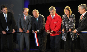 Ribbon cutting
