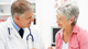 Doctor with patient