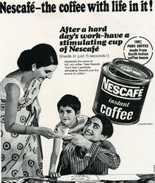Nescafé poster, 1970