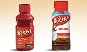 Boost packaging before and after