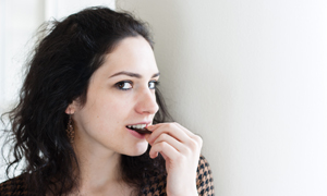 tasting dark chocolate