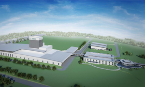Artist’s impression of the Tanauan factory, Philippines