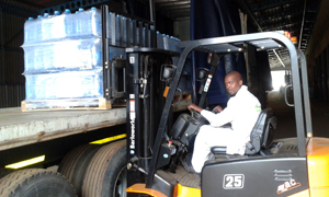 Supporting flood aid effort in Mozambique