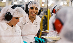 young Nestlé employee