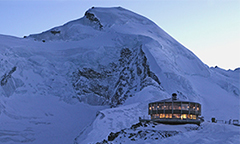 revolving restaurant in Saas-Fee