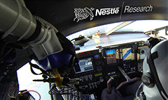 cockpit of Solar Impulse