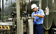 Nestlé employee at work