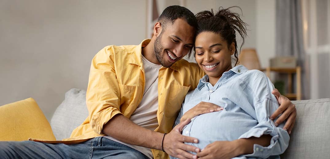 Couple having baby soon