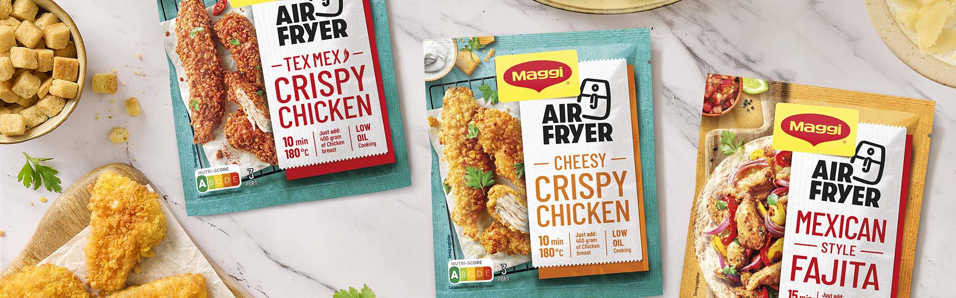 Maggi air fryer seasoning mixes