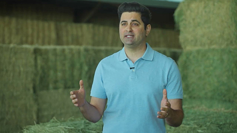 farmer is interviewing