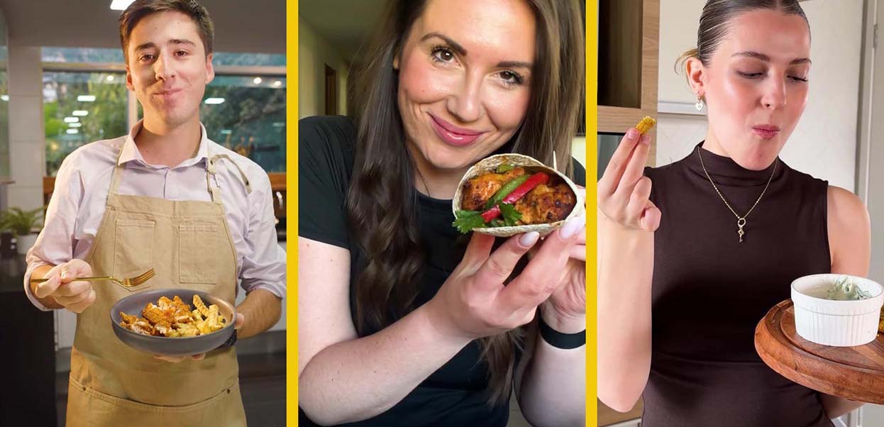 Maggi airfryer crispy mixes video