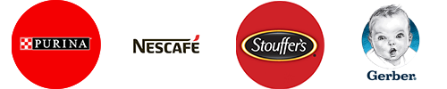 Purina Coffee mate Stouffer's Starbucks logos Purina Coffee mate Stouffer's Starbucks logos