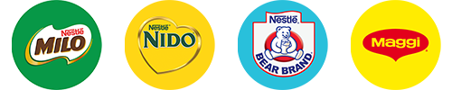 Milo Nido Bear Brand Maggi logos Milo Nido Bear Brand Maggi logos
