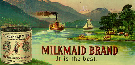 Milkmaid advertisement