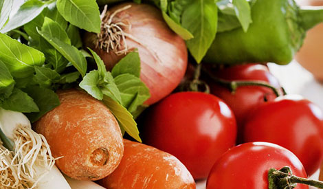 Raw materials - vegetables