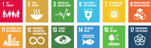 SDG 1, SDG 2, SDG 3, SDG 6, SDG 7, SDG 9, SDG 11, SDG 12, SDG 13, SDG 14, SDG 15, SDG 17