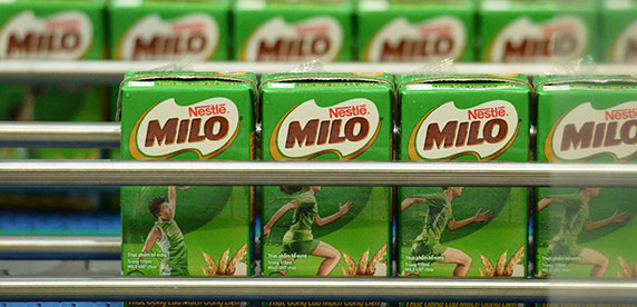 The new MILO RTD plant at Nestlé Vietnam’s Binh An facility