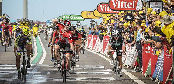 Vittel at La Tour de France