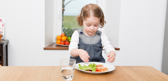 child eating