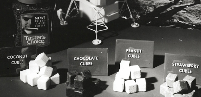 food cubes in space food cubes in space