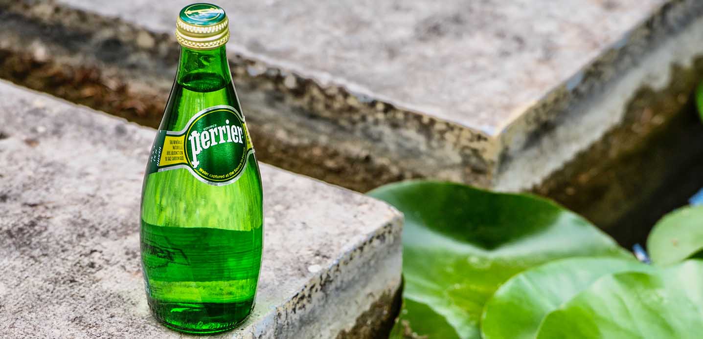 Perrier bottle