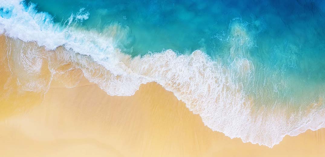 clean beach