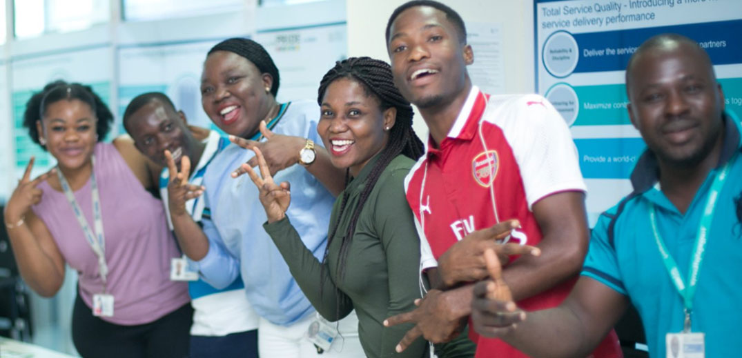 group of young people