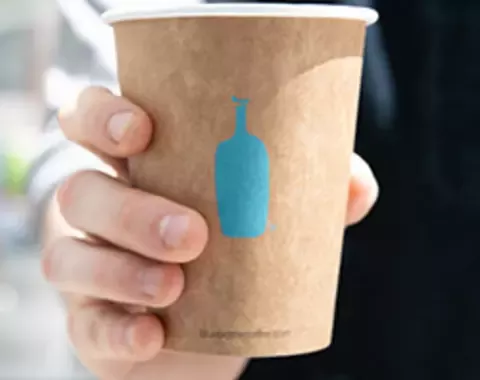 Blue bottle coffee cup