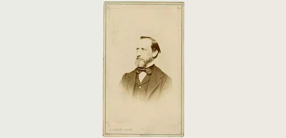 A portrait of Henri Nestlé
