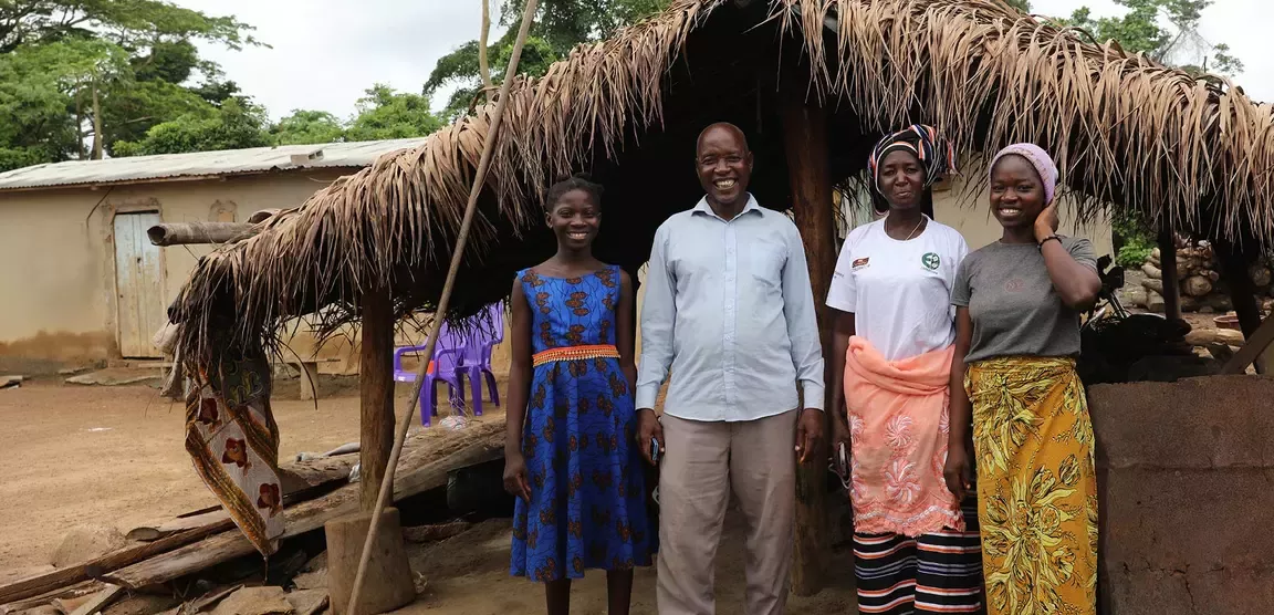 Cocoa farming community