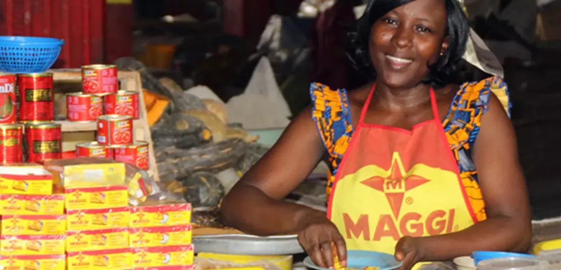 'Maggi Mammies' working in Côte d'Ivoire