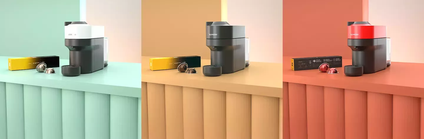 Coffee machines and capsules