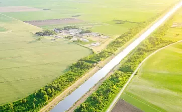 water canal infrastructure