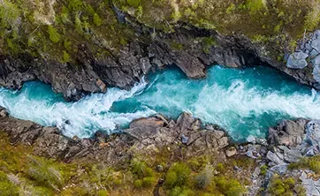 river running through a landscape