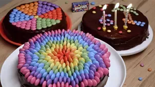 Cakes with Smarties