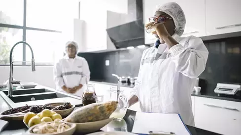 Local R&D chefs at work