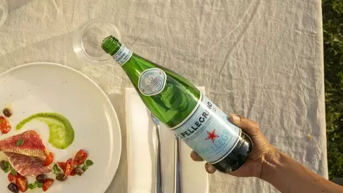 bottle of S.Pellegrino
